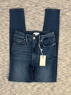Good American Good Legs High Rise Skinny Jeans Sz 00/24 NWT | Good American -